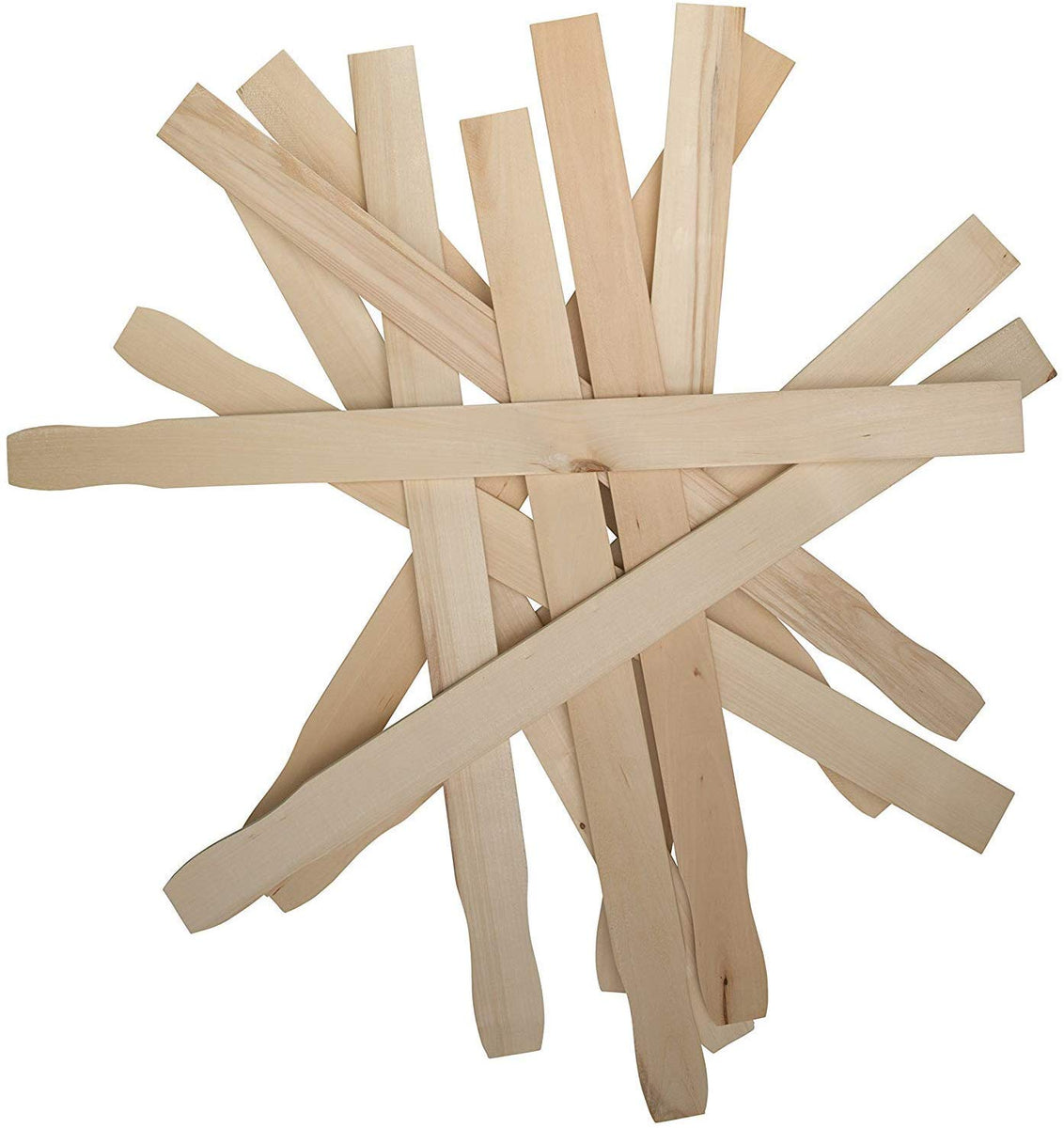 21 Inch Paint Sticks, Box of 500 Sanded Hardwood Paint Stirrers