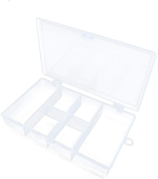 30 PCS Arts Crafts Sewing Organization Storage Transport Boxes Organizers Clear Beads Tackle Box Case 161TF