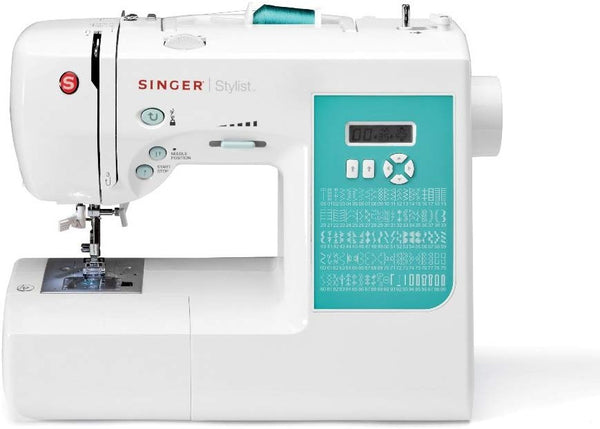 Singer | 7258 100-Stitch Computerized Sewing Machine with 76 Decorative Stitches, Automatic Needle Threader and Bonus Accessories