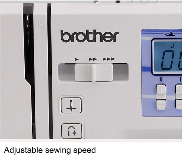 Brother Sewing and Quilting Machine, HC1850, 185 Built-in Stitches, LCD Display, 8 Included Sewing Feet