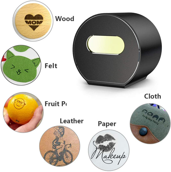 Compact Laser Engraver, Mini Handheld Laser Etcher Printer Cutter Home Desktop Laser Engraving Etching Machine with Protective Goggles