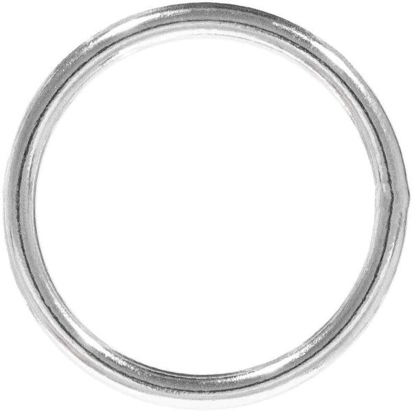 Craft County Welded Steel O-Rings – for DIY Projects, Decoration and Art