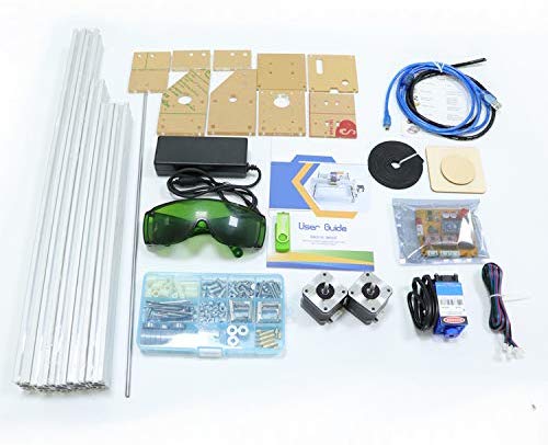 DIY CNC Laser Engraver Kits Wood Carving Engraving Cutting Machine Desktop Printer