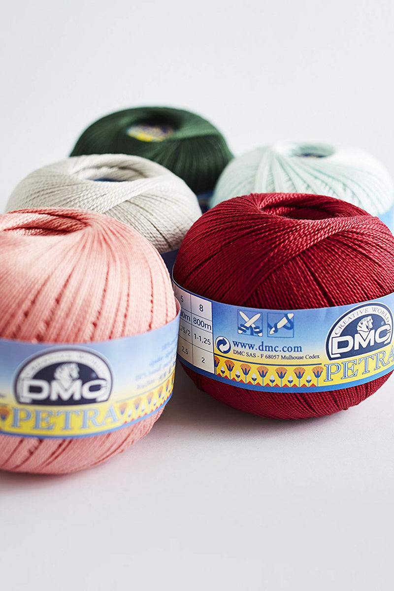 CraftyArt Multicolor Tatting Cotton Crochet Thread Mercerized Size 20  Threads Embroidery Doilies Lacey DIY Craft Thread