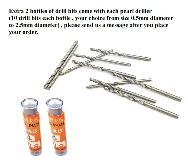 EFK-II Supply 110V Pearl Drilling Machines Driller Drill Holder for Shell Coral Amber Stone Silver