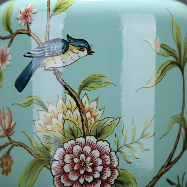 FLYSXP European Style American Country Garden Square Clay Pot Soft Crafts Home Living Room Antique