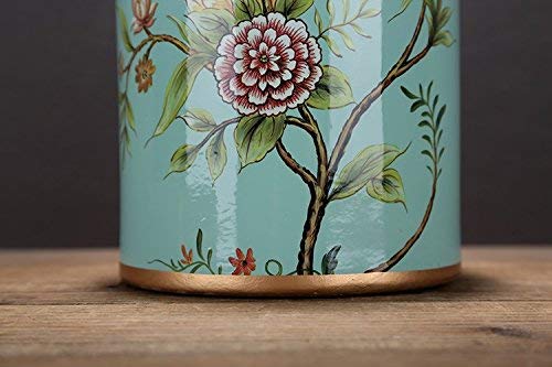 FLYSXP European Style American Country Garden Square Clay Pot Soft Crafts Home Living Room Antique