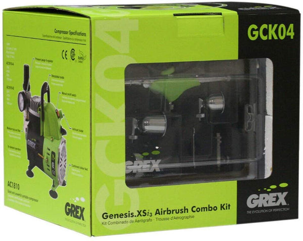 Grex GCK04 Genesis.XSi3 Airbrush Combo Kit