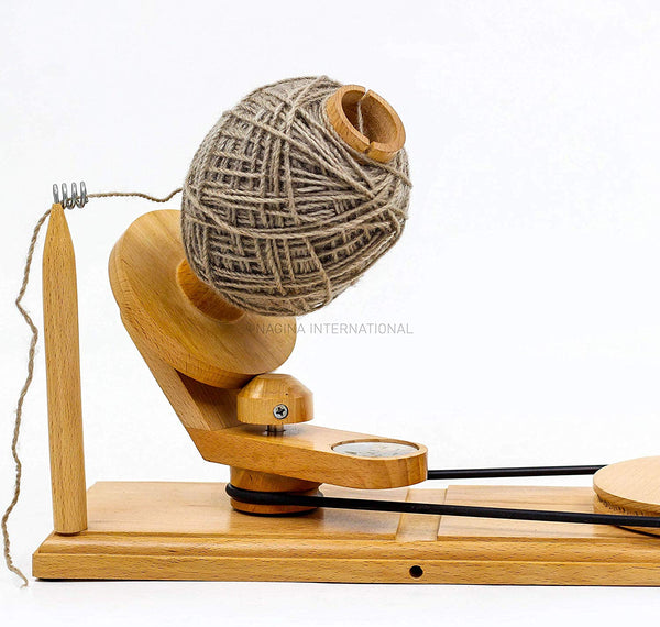 Hand Operated Premium Crafted Knitting & Crochet Ball Winder
