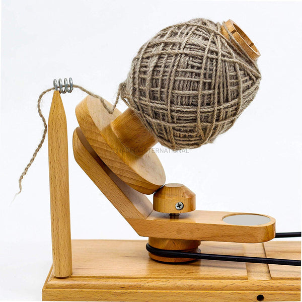 Hand Operated Premium Crafted Knitting & Crochet Ball Winder