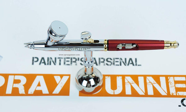 Harder & Steenbeck Infinity CR Plus 2in1 Airbrush 2 Cups with lids 126544 with Bonus by SprayGunner