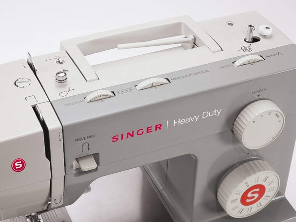 Singer | Heavy Duty 4411 Sewing Machine with 11 Built-in Stitches, Metal Frame and Stainless Steel