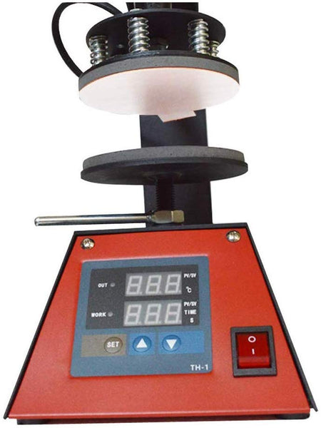 INTBUYING 2in1 Combine Plate Press Transfer Machine for 8inch and 10inch