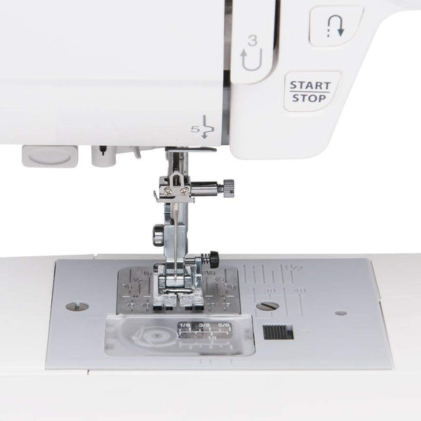 Janome MOD-100 Computerized Sewing Machine with 100 Built-In Stitches, 7 One-Step Buttonholes, Drop Feed and Accessories