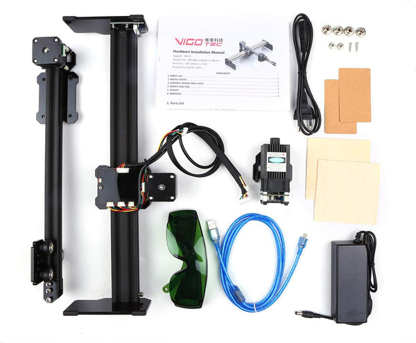 KKmoon 15W Laser Engraving Machine High Speed Mini Desktop Laser Engraver Printer Portable Household Art Craft DIY Laser