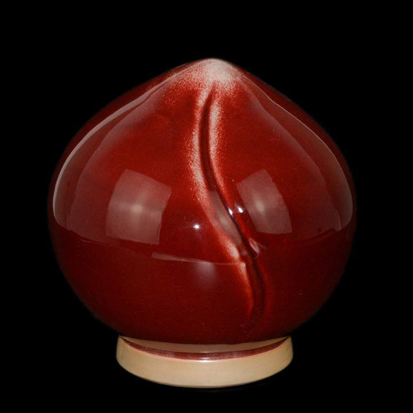 LLichao000 Ceramic Jewelry Home Modern Longevity Peach Living Room TV Cabinet