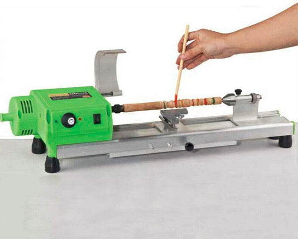 Mini Lathe Beads Polisher Machine, 480W Polishing Machine DIY Woodworking Lathe Drilling CNC Machining Machine