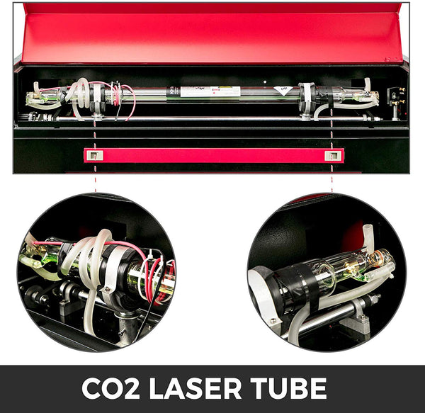 Mophorn Laser Engraving Machine 80W Co2 Laser Engraving Cutting Machine 20x28Inch Laser Engraver Machine Micro Stepping Motor Woodworking Crafts Engraver Machine