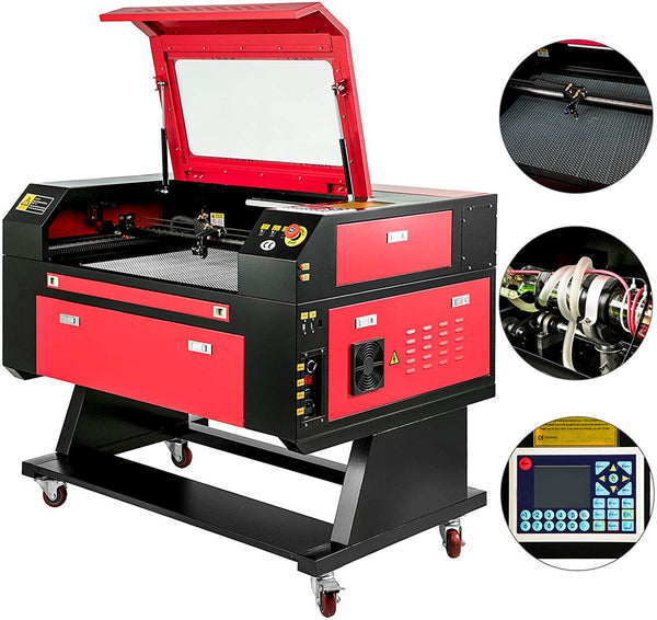 Mophorn Laser Engraving Machine 80W Co2 Laser Engraving Cutting Machine 20x28Inch Laser Engraver Machine Micro Stepping Motor Woodworking Crafts Engraver Machine