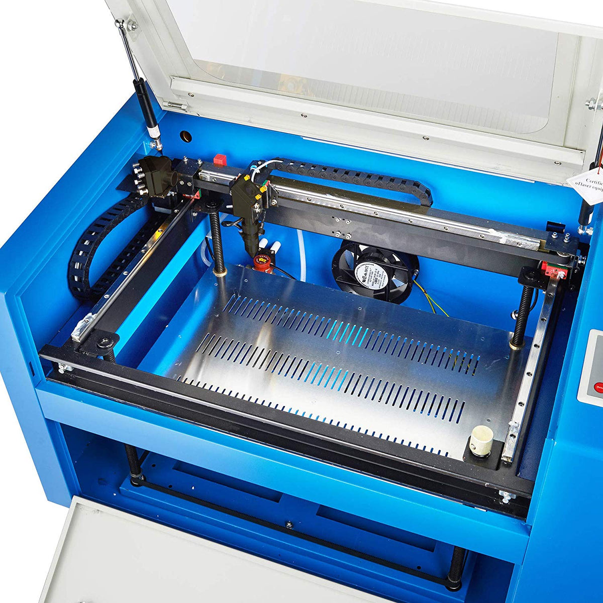 50W CO2 Laser Engraving & Cutting Machine with 12” x 20” Working Area