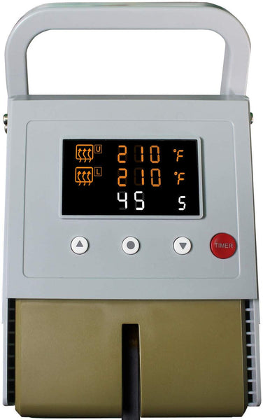 PRESSO Personal Heat Press Machine, 1200 lbs Force, Portable, Precise Dual-Channel Temperature Control