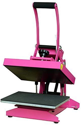 Pink Craft Heat Press Bundle with Siser Easyweed, Warranty & U.S. Support