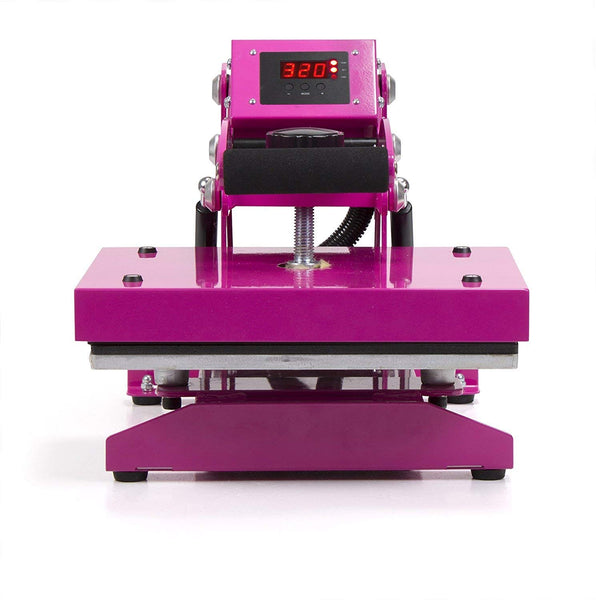 Pink Craft Heat Press Bundle with Siser Easyweed, Warranty & U.S. Support