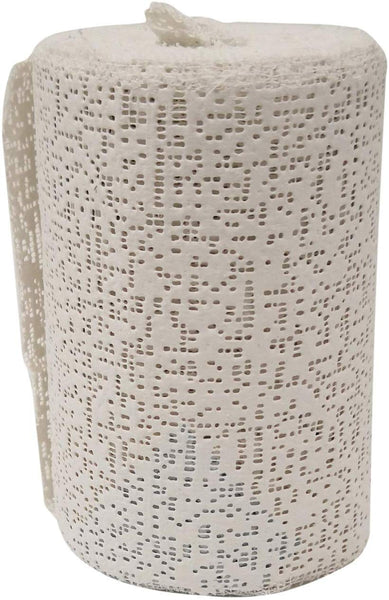 Plaster of Paris Gauze Bandages | Craft Molds for Pregnancy Belly Cast, Paper Mache Sculpture, or Face Wrap | Gypsum Clay Paste - 12 Casting Rolls