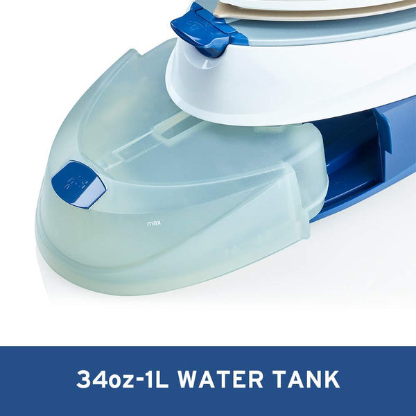 Reliable 120IS Maven Home Steam Iron Station with Ceramic Soleplate, Iron Lock for Easy Carry, 1 LTR Tank