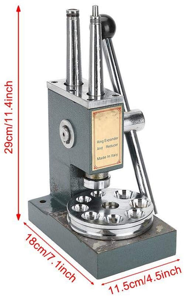 Ring Size Adjustment Tool,Professional Ring Stretcher Reducer Enlarger Size Adjustment Repair Tool