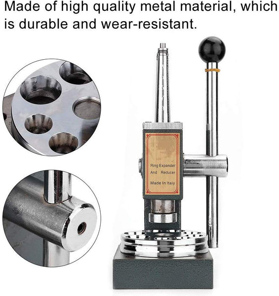 Ring Sizer Adjuster Tool,Ring Stretcher Enlarger Reducer Jewelry Sizer Sizing Adjuster Repair Tool