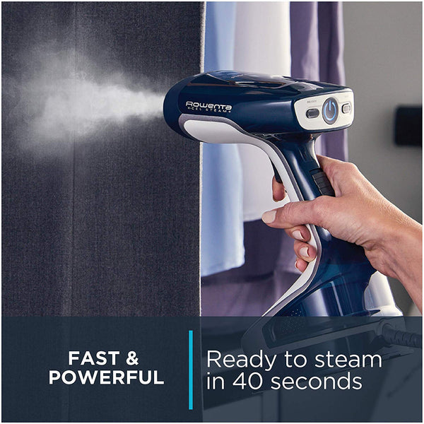 Rowenta DR8120 X-Cel Powerful Handheld Garment and Fabric Steamer Stainless Steel Heated Soleplate