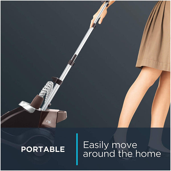 Rowenta Master Valet IS6300 Professional Grade, Clothes Garment Steamer, Built-in Hanger, Brown