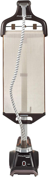 Rowenta Master Valet IS6300 Professional Grade, Clothes Garment Steamer, Built-in Hanger, Brown