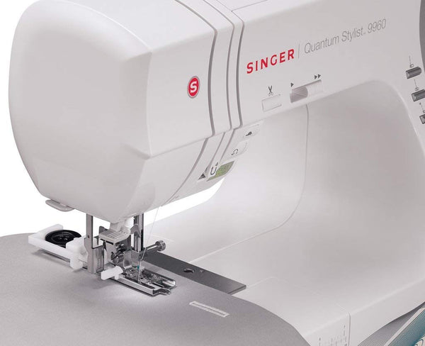 SINGER | Quantum Stylist 9960 Computerized Portable Sewing Machine with 600-Stitches Electronic Auto Pilot Mode