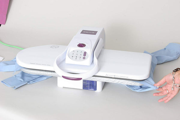 Sienna Elite SSP-2202 Digital Steam Press, 1350 Watts, 25”x10” Pressing Area, Professional Quality Garment Press