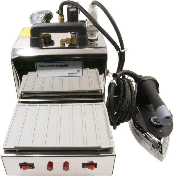 Silver Star Model SB-250 Professional 2/3-Gallon Steam Boiler Iron & Ironing Station
