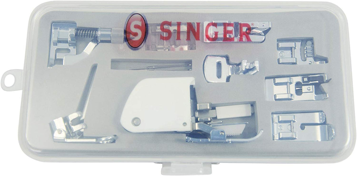 Singer Sewing Machine Accessory Kit, Including 9 Presser Feet, Twin Ne –  Pete's Arts, Crafts and Sewing
