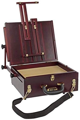Soho Urban Artist Pochade Box Artist Easel - Plein Aire French Easel Fully Adjustable Infinite Range