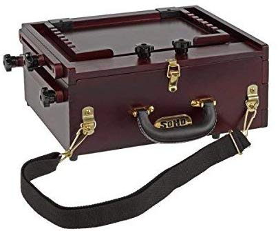 Soho Urban Artist Pochade Box Artist Easel - Plein Aire French Easel Fully Adjustable Infinite Range