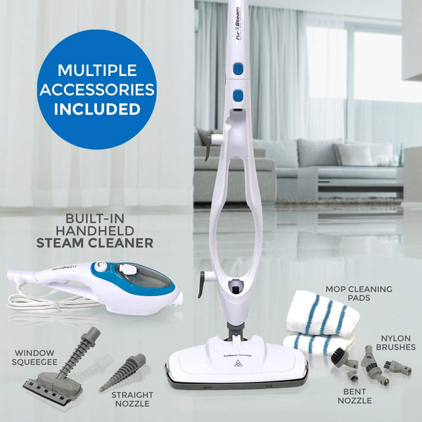 Steam Mop Cleaner ThermaPro 10-in-1 Garment - Clothes - Pet Friendly Steamer
