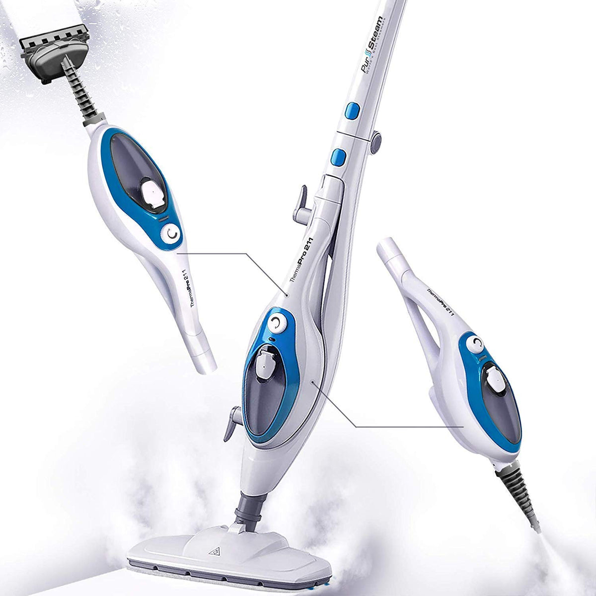 Zipperbuy  THERMAPRO STEAM MOP & CLEANER