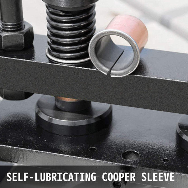 VEVOR Leather Cutting Machine 280x140mm Manual Die Cutter Max 12 mm Leather Embossing Machine Hand Press Mold Leather Die Cut Leather Craft Cutting Machine