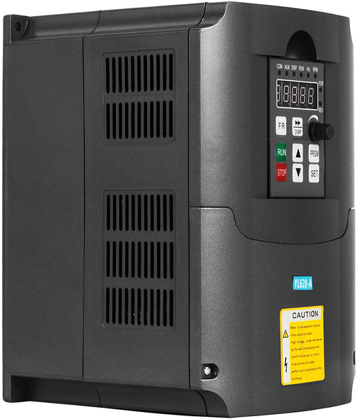 VEVOR VFD Drive 220V VFD Inverter VFD Drive 4.0KW 5HP for Spindle Motor Speed Control (4.0kw VFD)