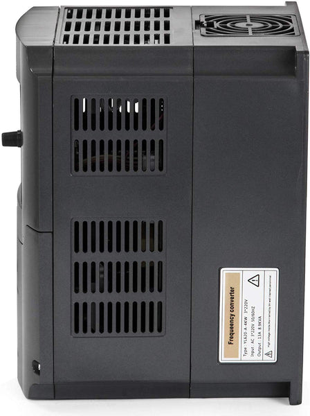 VEVOR VFD Drive 220V VFD Inverter VFD Drive 4.0KW 5HP for Spindle Motor Speed Control (4.0kw VFD)