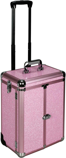 Ver Beauty DI3466KLPK Wheels Rolling Trolley Art Craft Tool Large Drawers Case
