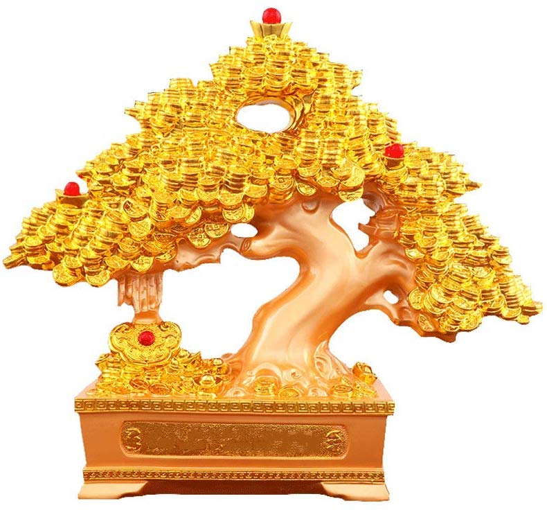 creative money tree Xiao Mi Guo Ji- Crafts-Creative Lucky Tree Money Tree Decoration Craft – Pete's Arts, Crafts and Sewing