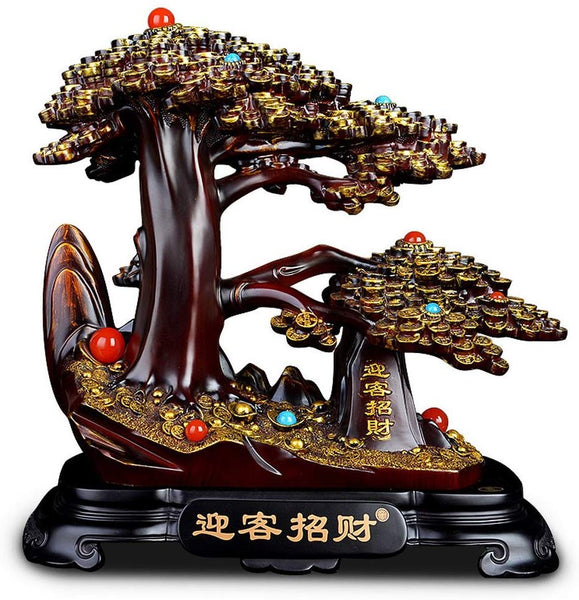 YYHSND Welcome to The Lucky Welcoming Pine Company to Make A Fortune Tree Ornaments
