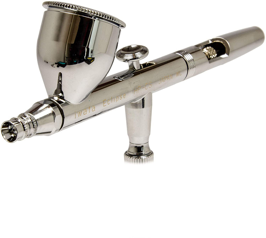 Iwata-Medea Eclipse HP CS Dual Action Airbrush Gun / Gravity Feed – Pete's  Arts, Crafts and Sewing