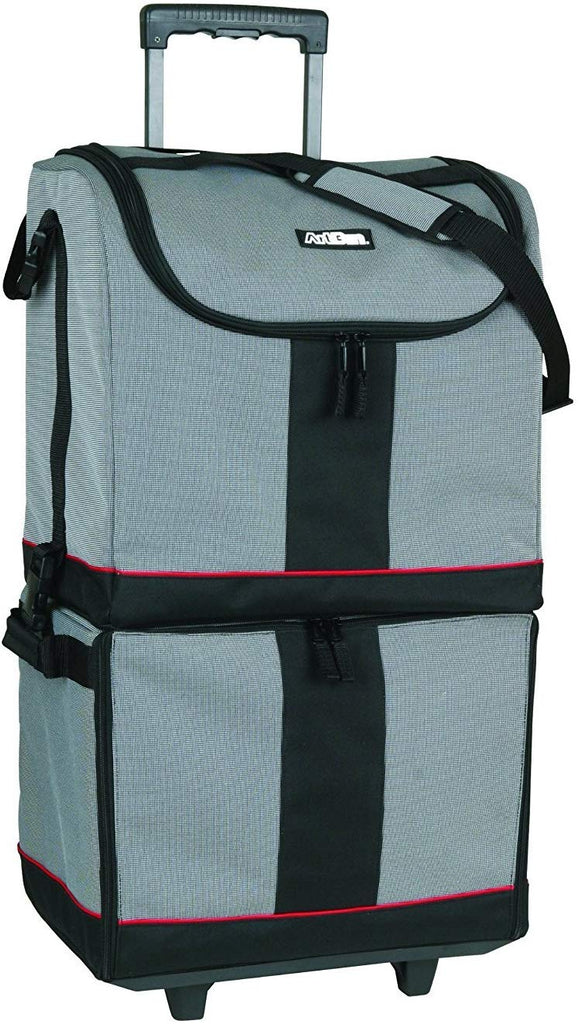 ArtBin Tote Express, Black/Gray Rolling Art Craft Storage Bag